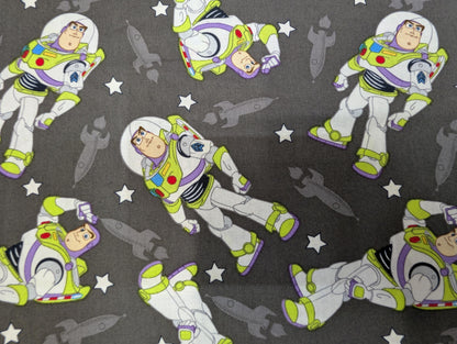 DISNEY TOY STORY Buzz Lightyear Toss 100% Cotton Disney Fabric High Quality | Gtex Fabrics