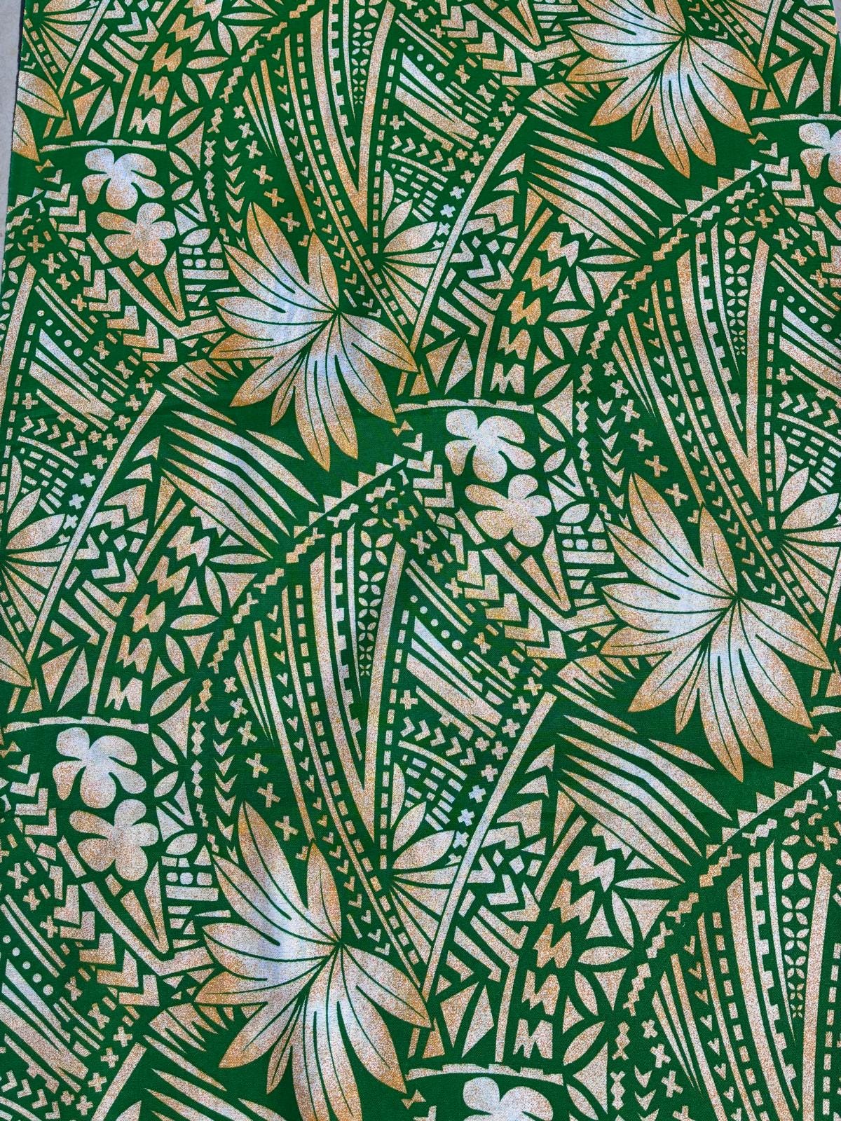 Roll, Bolt - Polynesian Elegance: 36" Polyester Fabric with Poly Cotton Feel– Tropical and Floral Fusion- Made In Thailand - Wholesale Price  | Gtex Fabrics