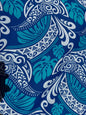 Polynesian Tribal Fabric – 45” Wide | Lightweight Soft Poly Cotton Feel | Sold by Yard or Roll | Made in Thailand | Island Design| Wholesale   | Gtex Fabrics