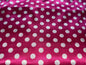 Polka Dot Tablecloth Drapery Apparel Fabric, Printed Charmeuse Satin 60" 100% Polyester Sold By The Yard | Gtex Fabrics