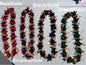 New Hawaiian Graduation Ribbon Kukui Nut Leis - Gift for Grads - Ceremony - New Design -Good Luck, Party, Recognition Wreath | Gtex Fabrics