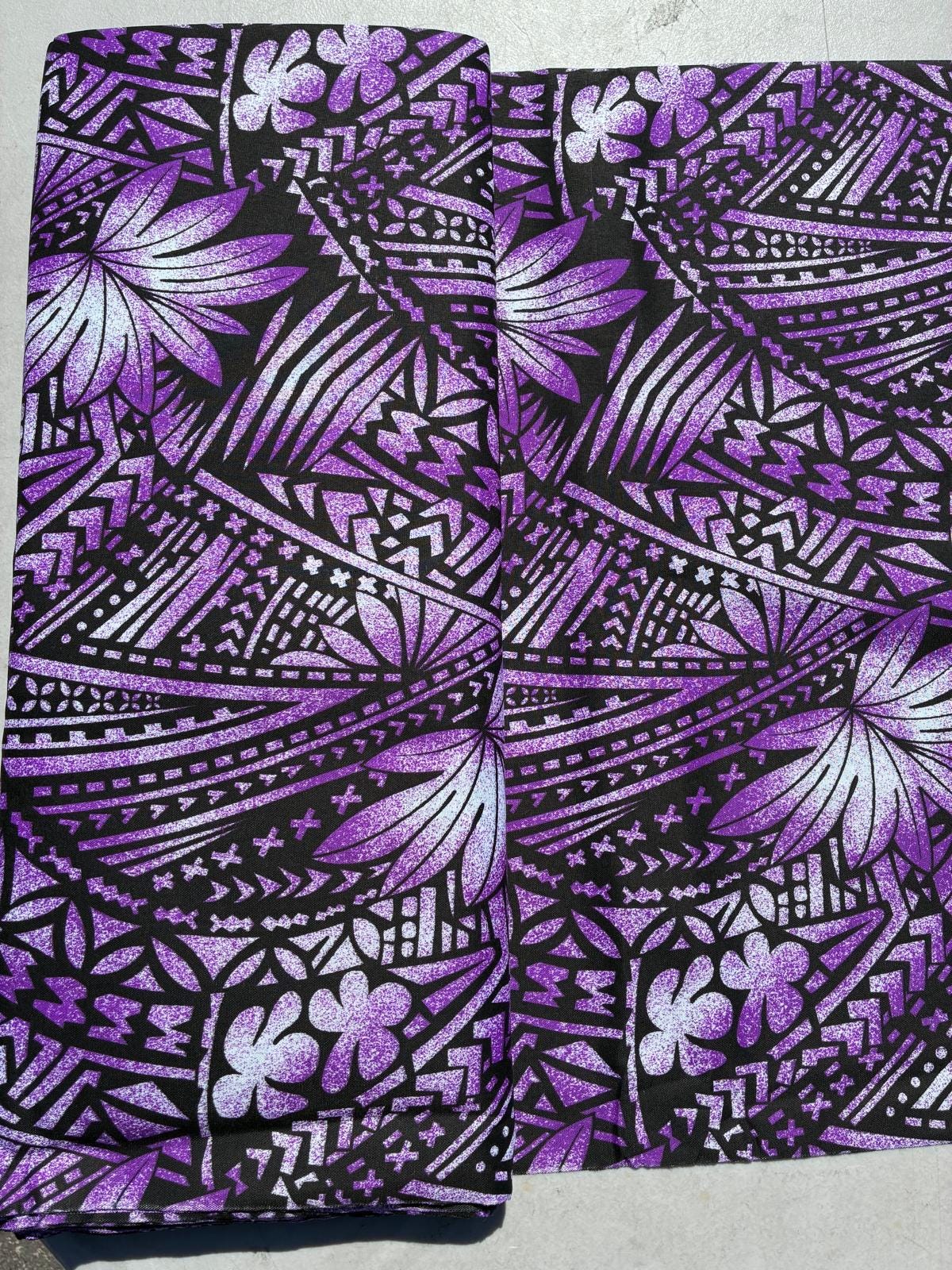 Roll, Bolt - Polynesian Elegance: 36" Polyester Fabric with Poly Cotton Feel– Tropical and Floral Fusion- Made In Thailand - Wholesale Price  | Gtex Fabrics