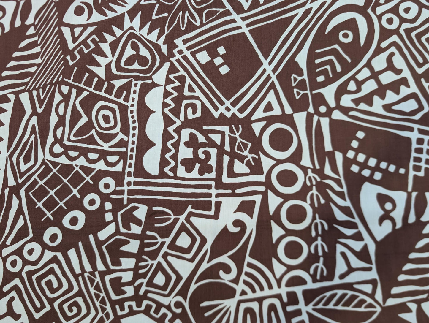 Polynesian Hawaiian Island Fabric 45" Poly Cotton Fabric New Design 100 - Sold By The Yard | Gtex Fabrics