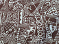 Polynesian Hawaiian Island Fabric 45" Poly Cotton Fabric New Design 100 - Sold By The Yard | Gtex Fabrics