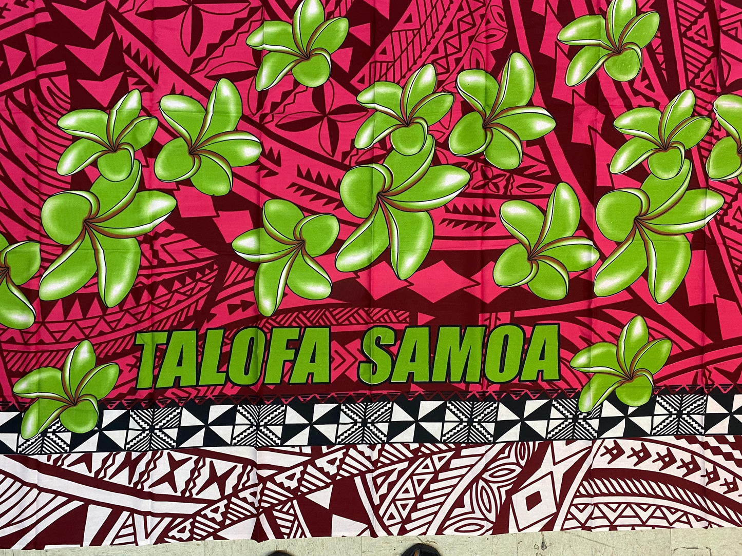 High-Quality Soft Lightweight Samoan Ei Lava Lava Sarong Pareo Wrap – Made in India – Perfect for Any Occasion -Large  70" x 44" | Gtex Fabrics