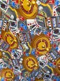 Novelty Cotton Fabric, Las Vegas Casino Poker Gambling Print Quilt 100% Cotton Fabric, By the yard, High Quality HD Color  | Gtex Fabrics