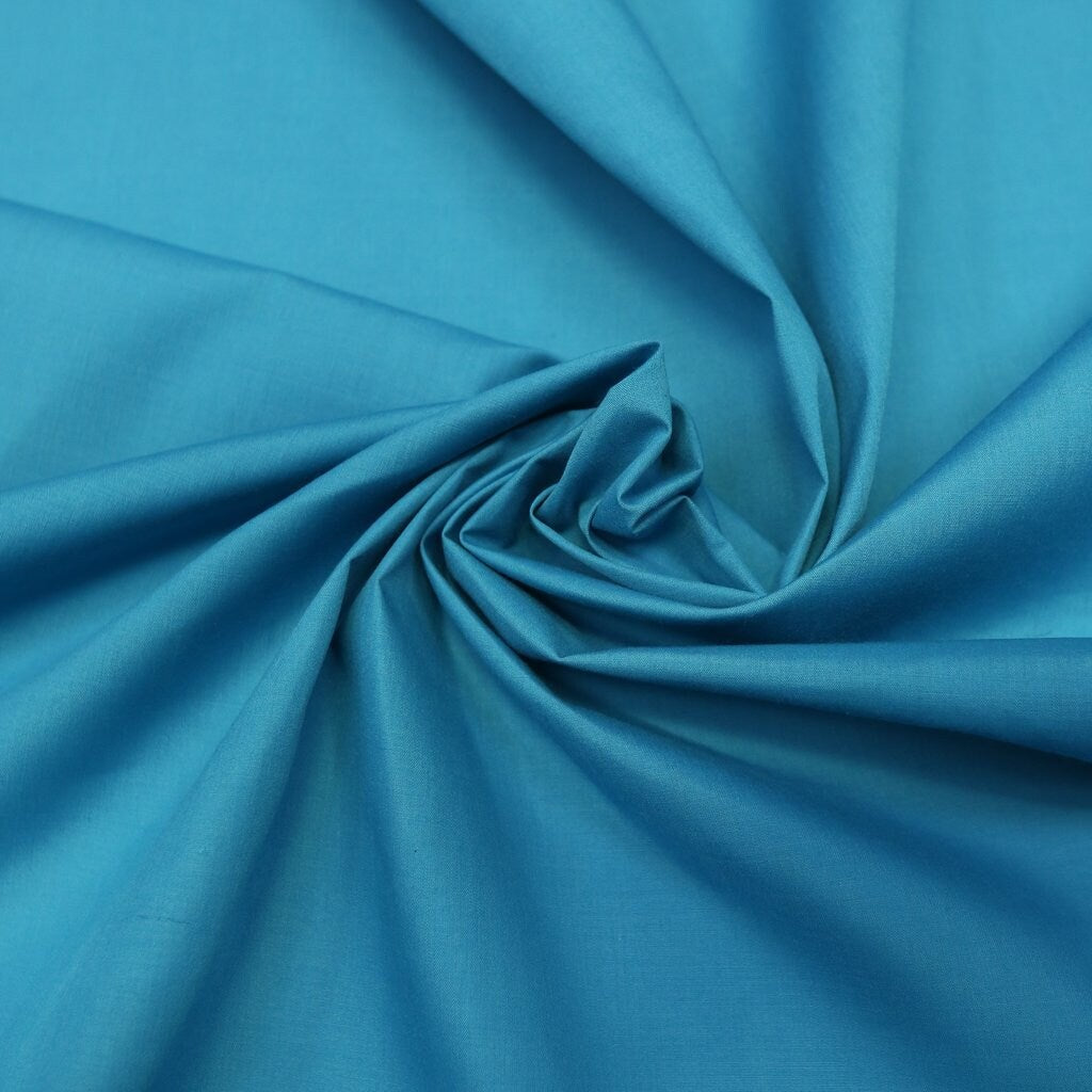 Poly Cotton/Broadcloth Fabric Solid Colors, Super High Quality 45" Wide, Made in Thailand, Sold By The Yard, Use For Any Purpose!  | Gtex Fabrics