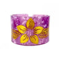 New Plumeria Floral Carved Acrylic Cuff Bracelets Bangles – Polynesian Island Tribal Jewelry – 2.75″ Diameter x 2″ Width | Gtex Fabrics