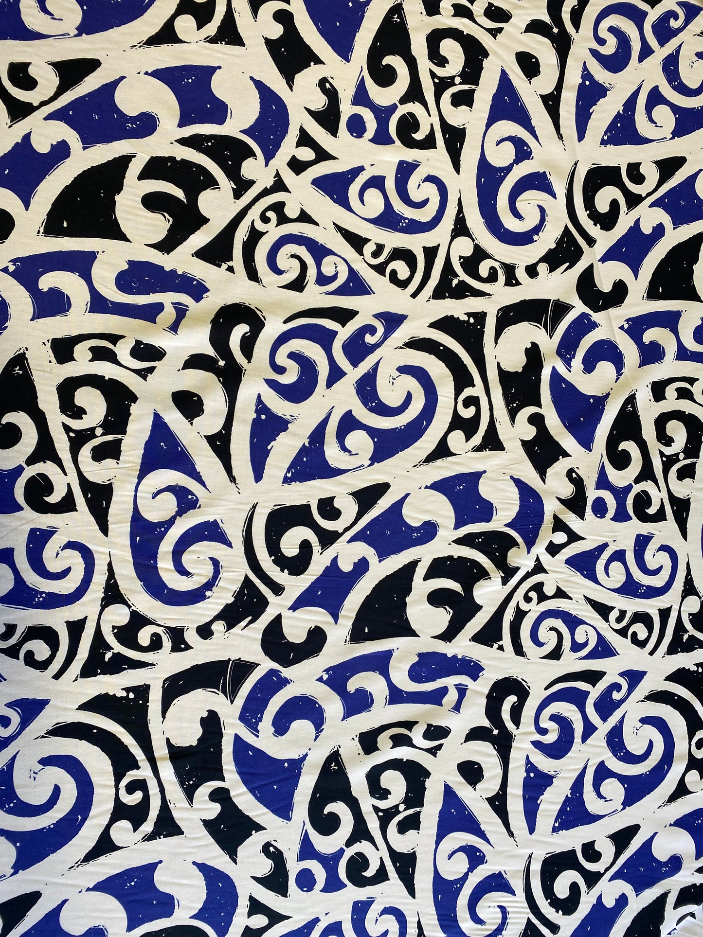GTEX Collection - Island Print Tropical Hawaiian Tribal Polynesian Print 100% Cotton Fabric 45" Sold By The Yard  | Gtex Fabrics