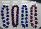 New Hawaiian Graduation Ribbon Kukui Nut Leis - Gift for Grads - Ceremony - New Design -Good Luck, Party, Recognition Wreath | Gtex Fabrics