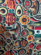 High Quality 58" Mexican Fabric by the Yard – Mexico Flag, Fiesta, Sunflower, Avocado, Chilies, Sombrero, Cinco De Mayo – Mini Matt Material | Gtex Fabrics