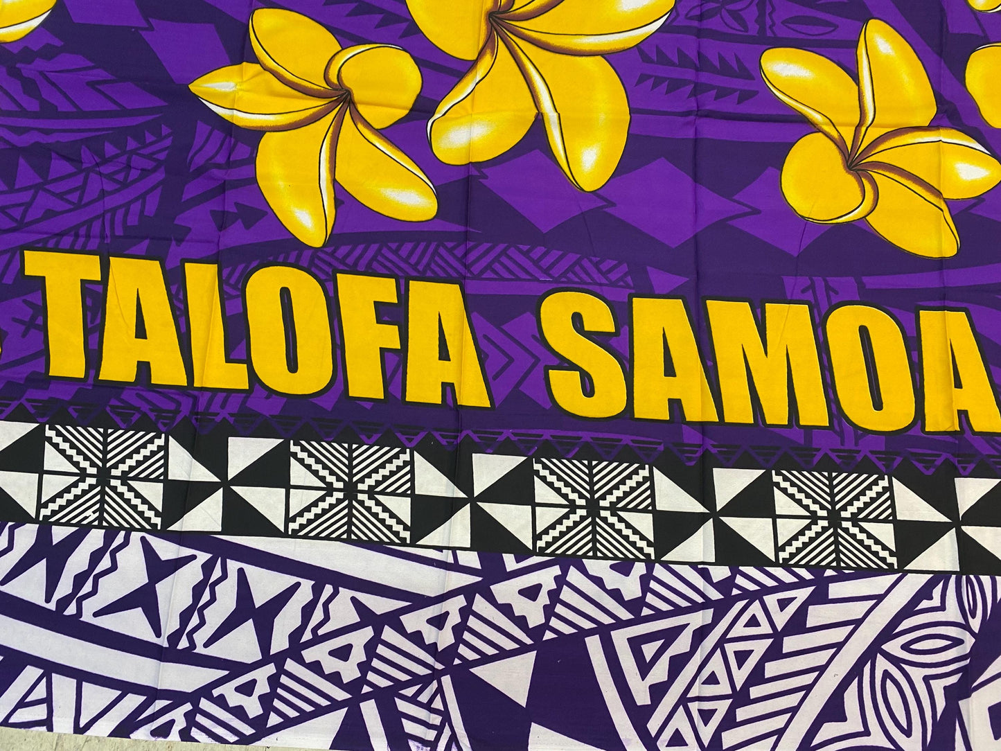 High-Quality Soft Lightweight Samoan Ei Lava Lava Sarong Pareo Wrap – Made in India – Perfect for Any Occasion -Large  70" x 44" | Gtex Fabrics