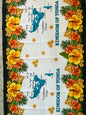 High-Quality Soft Lightweight Map of Tonga Ei Lava Lava Sarong Pareo Wrap – Made in India – Perfect for Any Occasion -Large  70" x 44"   | Gtex Fabrics