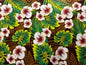 Polynesian Hibiscus & Monstera Fabric – 100% Cotton | 45" Wide | Tropical Island Print | Sold by Yard or Roll | Made in Thailand  | Gtex Fabrics