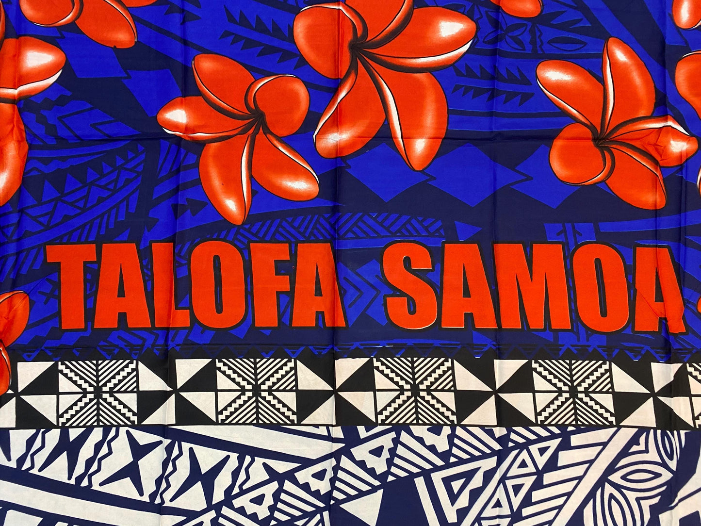 High-Quality Soft Lightweight Samoan Ei Lava Lava Sarong Pareo Wrap – Made in India – Perfect for Any Occasion -Large  70" x 44" | Gtex Fabrics