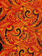 Polynesian Tribal Fabric – 45” Wide | Lightweight Soft Poly Cotton Feel | Sold by Yard or Roll | Made in Thailand | Island Design| Wholesale | Gtex Fabrics