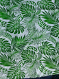 Gtex Collection- Polynesian Elegance: 36" Polyester Fabric with Poly Cotton Feel – Monstera Plant Design - Vibrant Colors - Wholesale Price | Gtex Fabrics