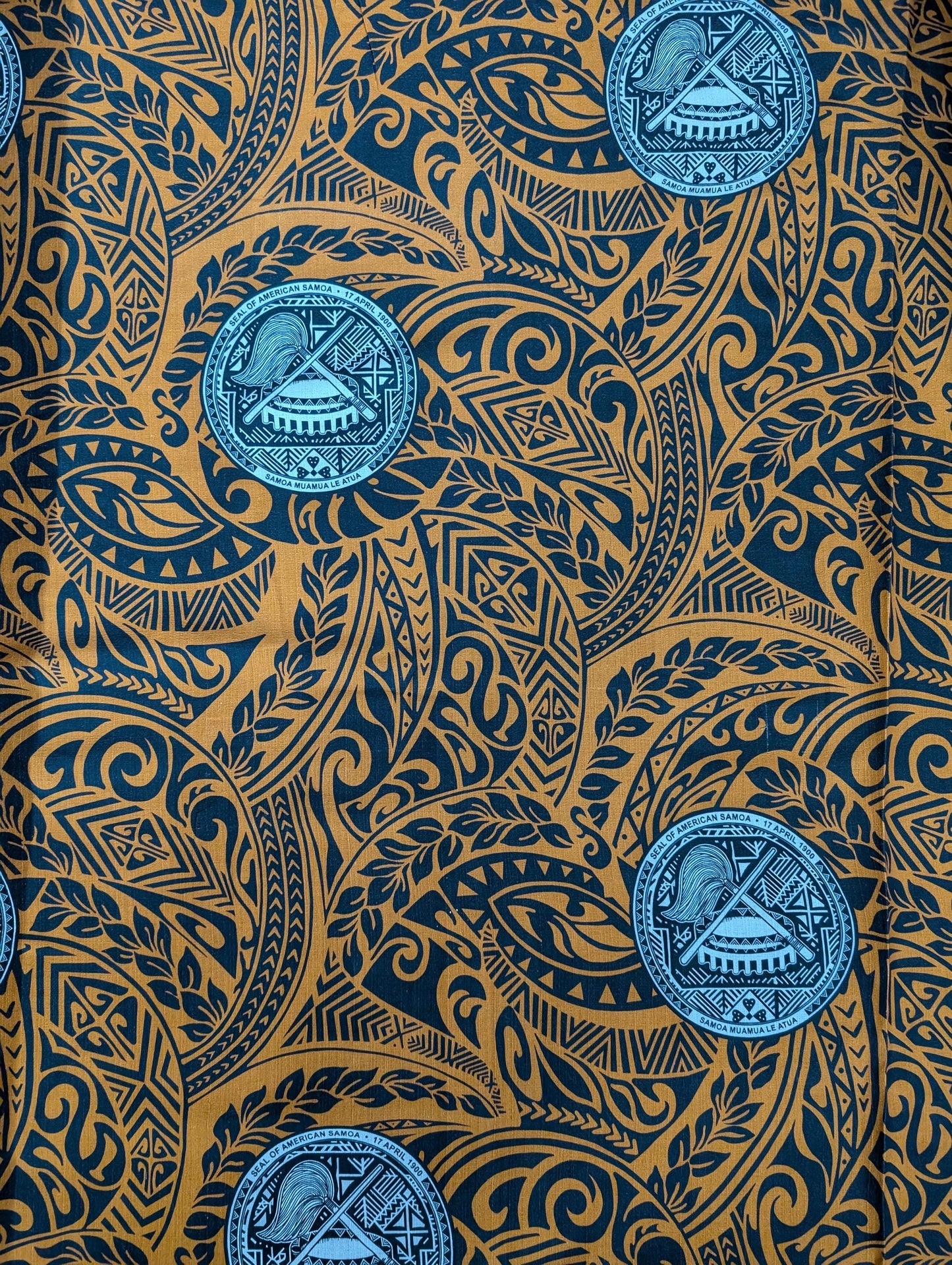 Polynesian Bark Cloth, 100% Cotton, High Quality Rich Colors -Samoa Tribal Fabric - New Design  | Gtex Fabrics