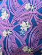 Gtex Collection – Polynesian Elegance Fabric | 36" Polyester with Soft Poly Cotton Feel – Tropical Floral Fusion | Wholesale | Gtex Fabrics