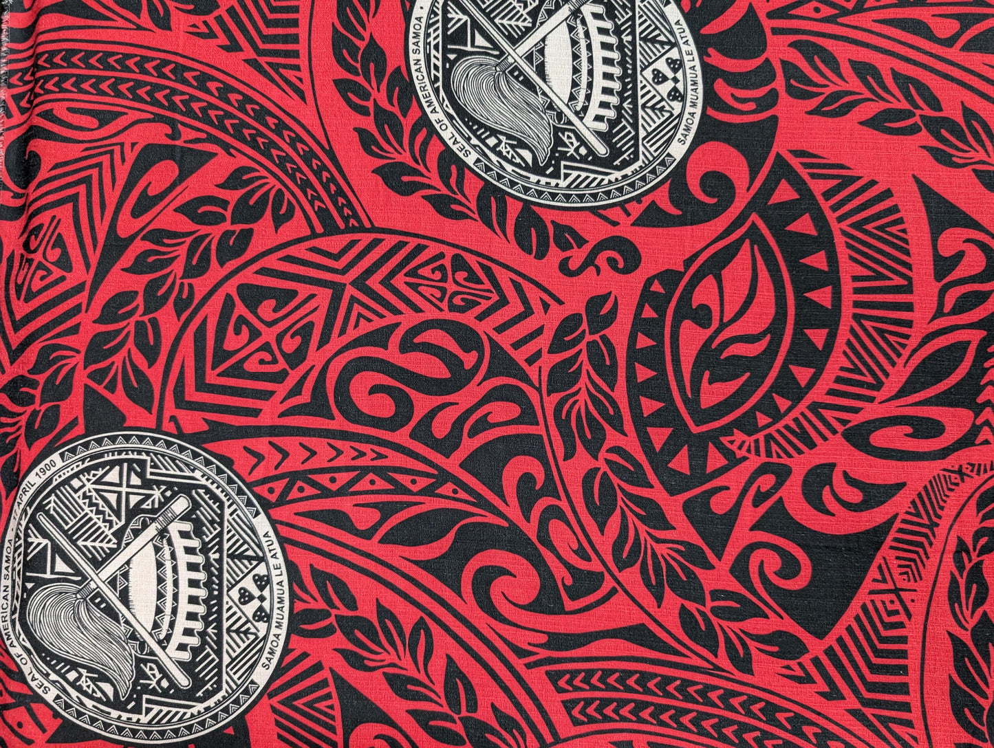 Polynesian Bark Cloth, 100% Cotton, High Quality Rich Colors -Samoa Tribal Fabric - New Design  | Gtex Fabrics