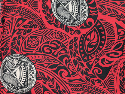Polynesian Bark Cloth, 100% Cotton, High Quality Rich Colors -Samoa Tribal Fabric - New Design  | Gtex Fabrics