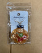 Polynesian Island Tropical Earring Set - Resin Embossed with Pearl - Design 101 | Gtex Fabrics