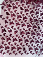 3-D Butterfly Lace Fabric Collection, 3D Laser Cut Butterflies on Tulle Mesh Material, Dress Fabric, Fashion, Decor, New Designs, Cute |Gtex Fabrics|
