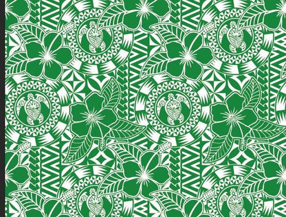 High Quality "58" Wide Mini Matt Fabric – Polynesian, Island Print, Tropical - Vibrant Colors - Sold By The Yard |Polynesian Monstera Leaf Fabric – Tribal Island Print | 45” Wide | Gtex Fabrics
