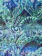 New Tropical Floral and Tribal Polynesian Fabric - Peach Skin Fabric- by the Yard 58" Wide - New Design - Island Hawaiian Fabric | Gtex Fabrics