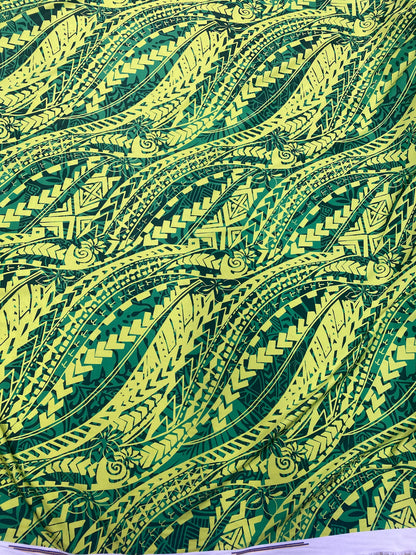 GTEX Collection - Polynesian Fabric -Tactical Tribal Tattoo Design, Island Fabric - Sold by the Yard - FDY Peachskin Fabric 58" - New Design | Gtex Fabrics
