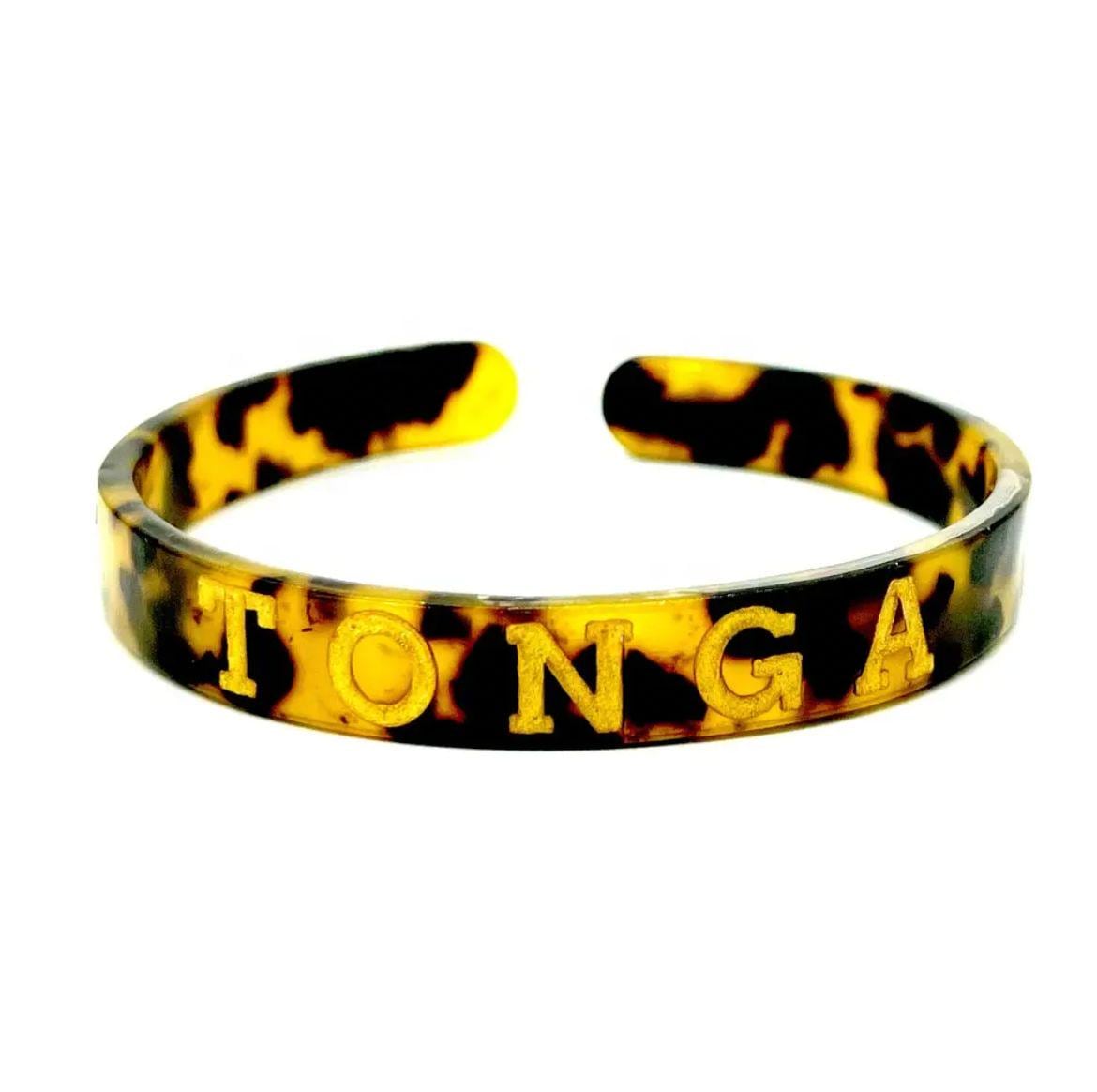 New Samoa Tonga Tribal Carved Acrylic Cuff Bracelets Bangles – Polynesian Island Tribal Jewelry with Embroidery  | Gtex Fabrics