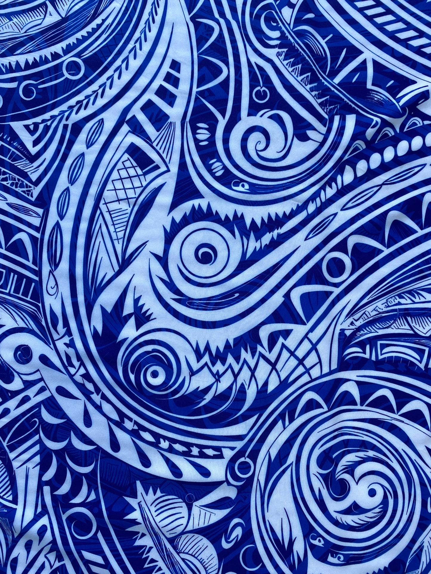 New Tactical Tribal Tattoo Polynesian Fabric - Peach Skin Fabric- by the Yard 58" Wide - New Design - Island Fabric 105  | Gtex Fabrics