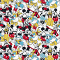 Disney Mickey Mouse & Friends Sensational 6 Snapshot - 100% Cotton-Licensed HD Print By The Yard or Select Length | Gtex Fabrics