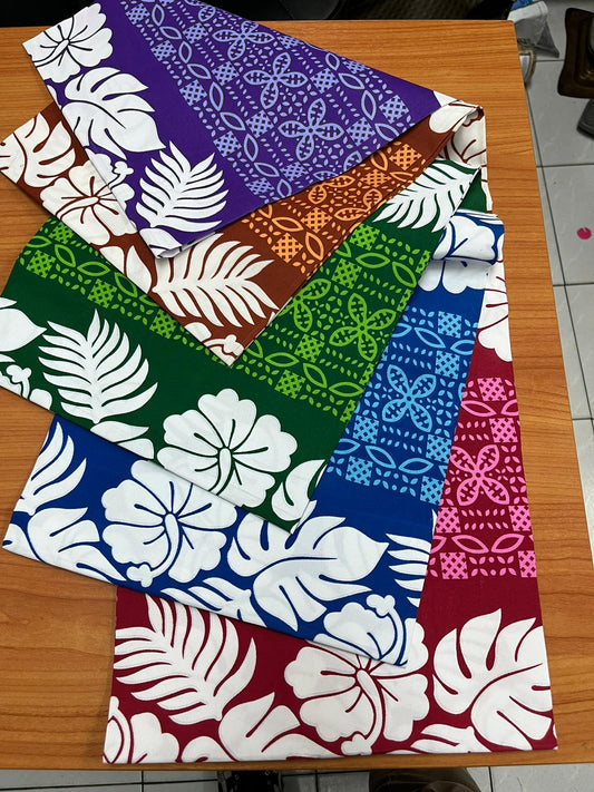 Polynesian Sua Fabric Bundle – 3 Rolls (10 Yards Each) – 36" Wide Polyester with Poly-Cotton Feel – Wholesale Pricing - Low Price - Assorted | Gtex Fabrics
