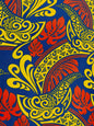 Polynesian Tribal Fabric – 45” Wide | Lightweight Soft Poly Cotton Feel | Sold by Yard or Roll | Made in Thailand | Island Design| Wholesale   | Gtex Fabrics