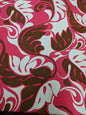 Hawaiian Print Luau Floral Luxury Rayon Fabric 45" Sold By The Yard  | Gtex Fabrics
