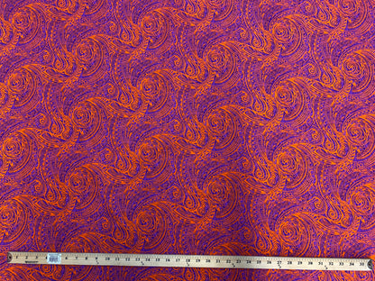 GTEX Collection - Polynesian Fabric -Tribal Tattoo Fabric, Samoan Print - Sold by the Yard - 100% Cotton Fabric 45" - New Tribal Design  | Gtex Fabrics