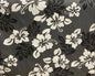 South Pacific Islander Flowers - Polynesian Fabric - Hibiscus Floral Design, Hawaiian - Sold by the Yard - Polyester Gabardine Fabric 60" | Gtex Fabrics