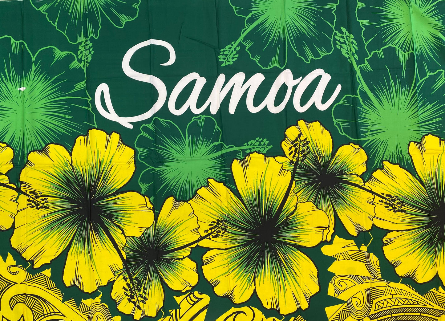 High-Quality Soft Lightweight Samoan Ei Lava Lava Sarong Pareo Wrap – Made in India – Perfect for Any Occasion -Large  70" x 44"  | Gtex Fabrics