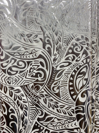 GTEX Collection- Exquisite Traditional Polynesian Samoan Tongan Hawaiian Tattoo Design  | Gtex Fabrics