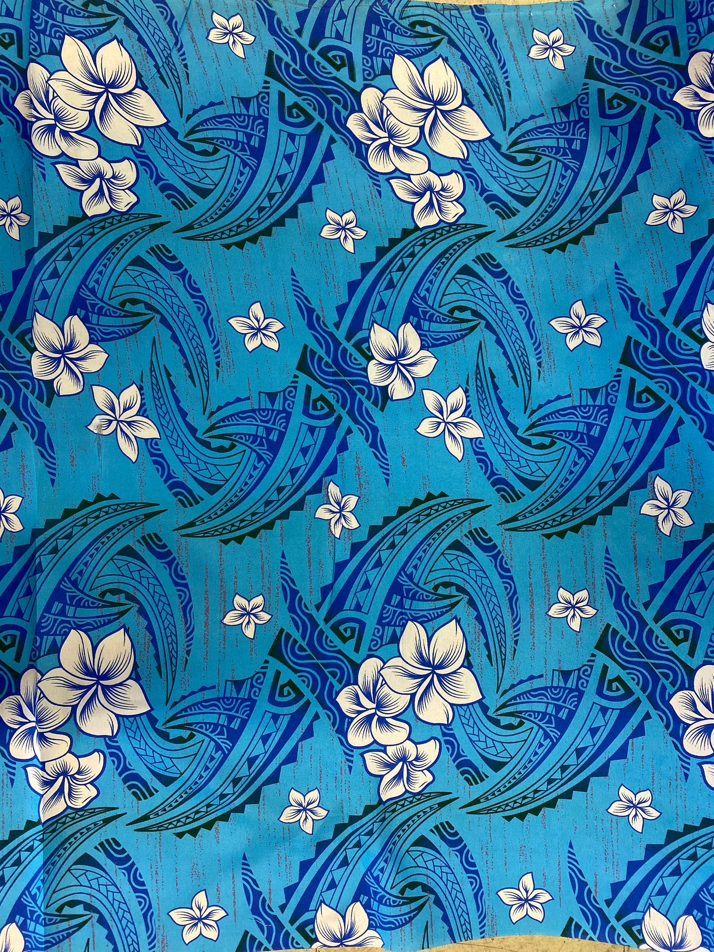 Polynesian Elegance: 36" Polyester Fabric with Poly Cotton Feel– Hawaiian and Floral Fusion- Made In Thailand - Low Price - Roll Wholesale  | Gtex Fabrics