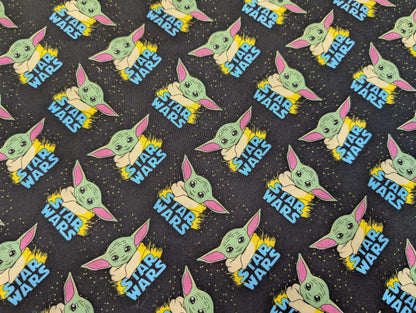Disney Star Wars The Child Baby YODA Toss 100% Quilting Cotton Fabric by The Yard | Gtex Fabrics