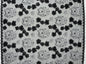 Black Hibiscus Flowers Tonga Seal Lace | Islands Fabric