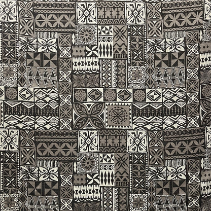 Polynesian Tapa Light Barkcloth Fabric | Islands Fabric