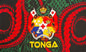 Traditional Tattoo Kingdom of Tonga Seal Polyester Sarong | Islands Fabric