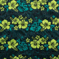 Hibiscus/Plumeria/Monstera Leaf Polyester Fabric | Islands Fabric