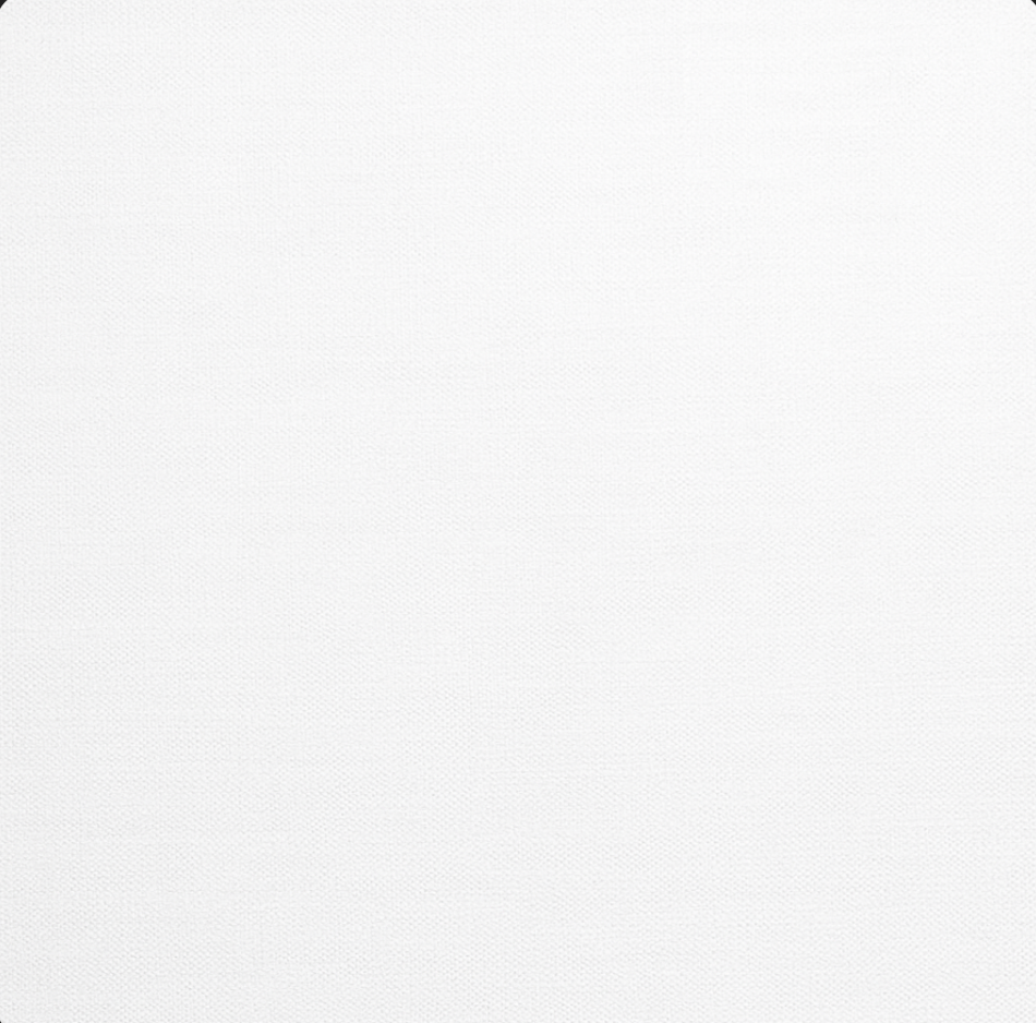 White 100% Cotton Fabric – Solid Color, 44” Wide Quilting & Sewing Fabric by the Yard