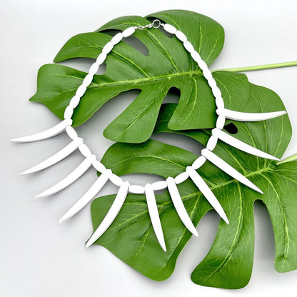 Polynesian Samoan Islanders - Ula Nifo - Hand Made Necklace