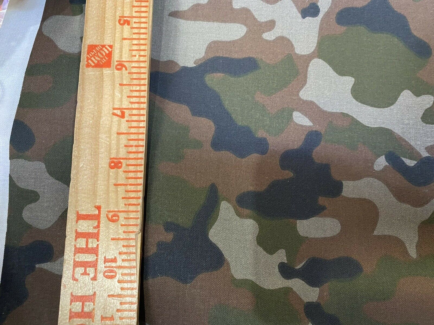 New 100% Cotton Army Camouflage Camo Print Fabric Sold By The Yard (1 Yard) Army Military Color Novelty Fabric | Gtex Fabrics