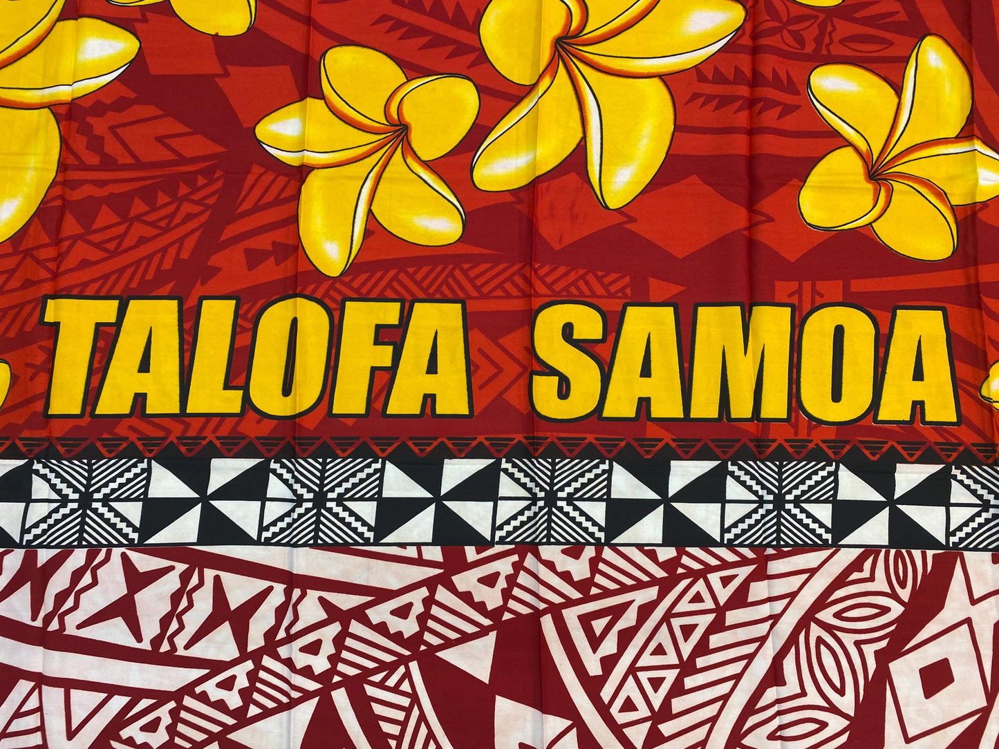 High-Quality Soft Lightweight Samoan Ei Lava Lava Sarong Pareo Wrap – Made in India – Perfect for Any Occasion -Large  70" x 44" | Gtex Fabrics